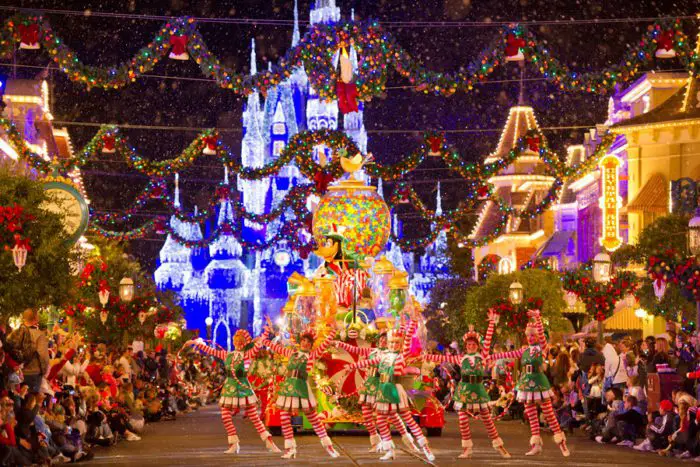 Festa de Halloween e Natal na Disney