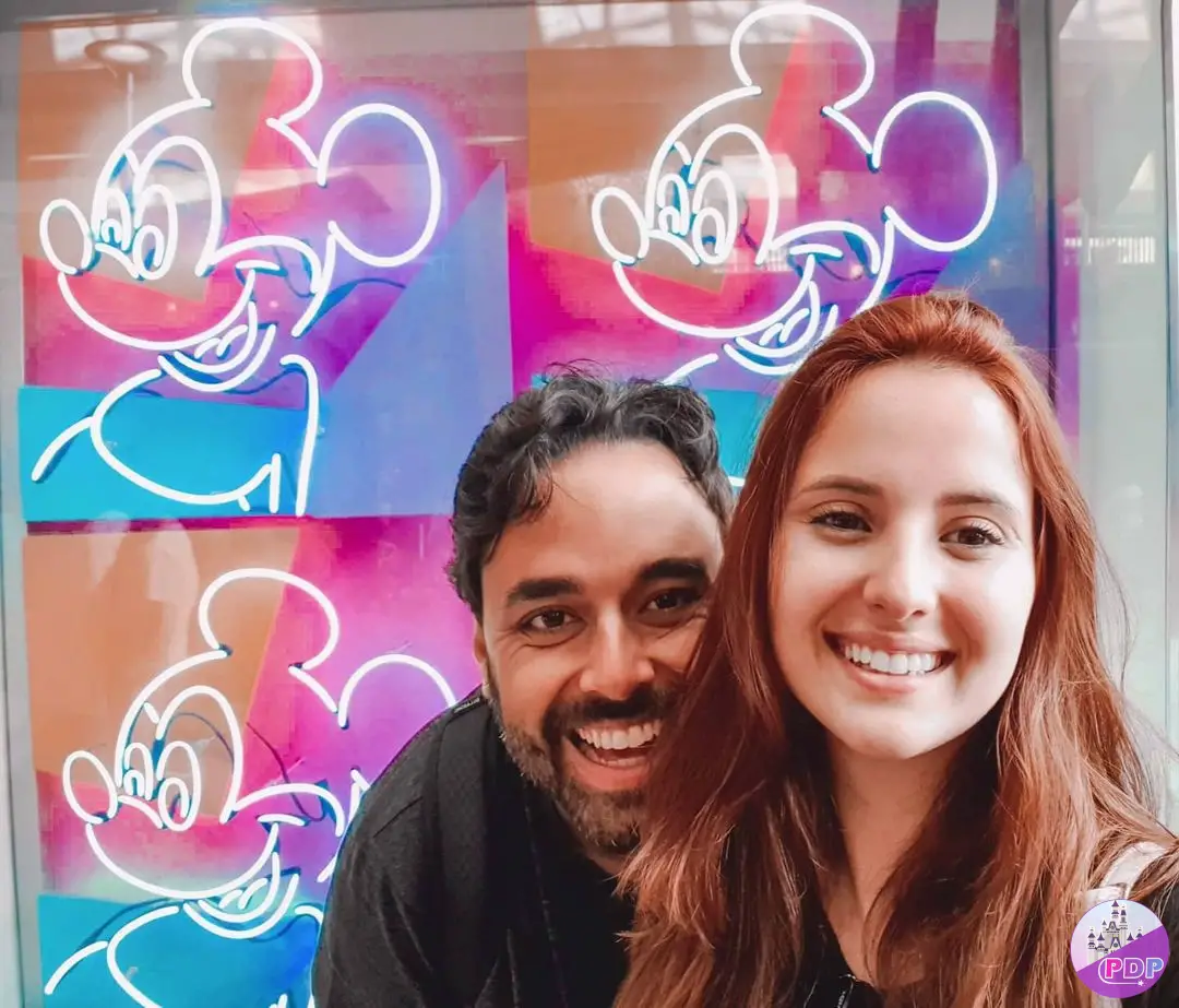 Disney Neon Wall