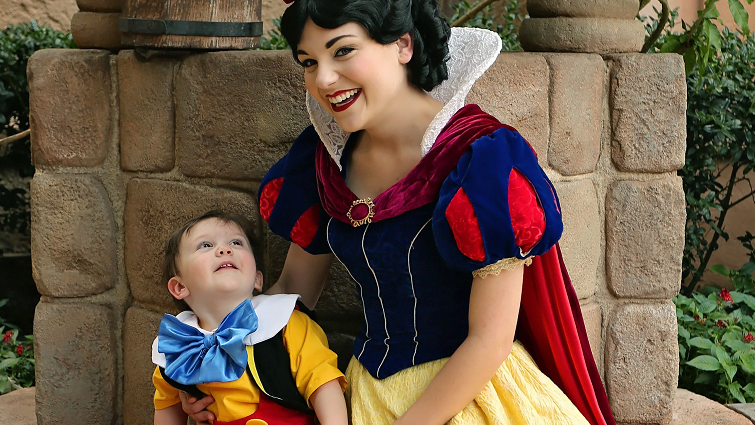 Snow White at the Germany Pavilion at Epcot