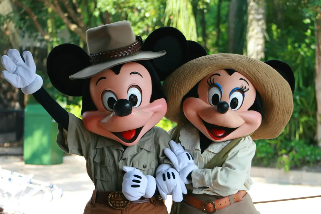 Mickey et Minnie Animal Kingdom Partiudisneyparks