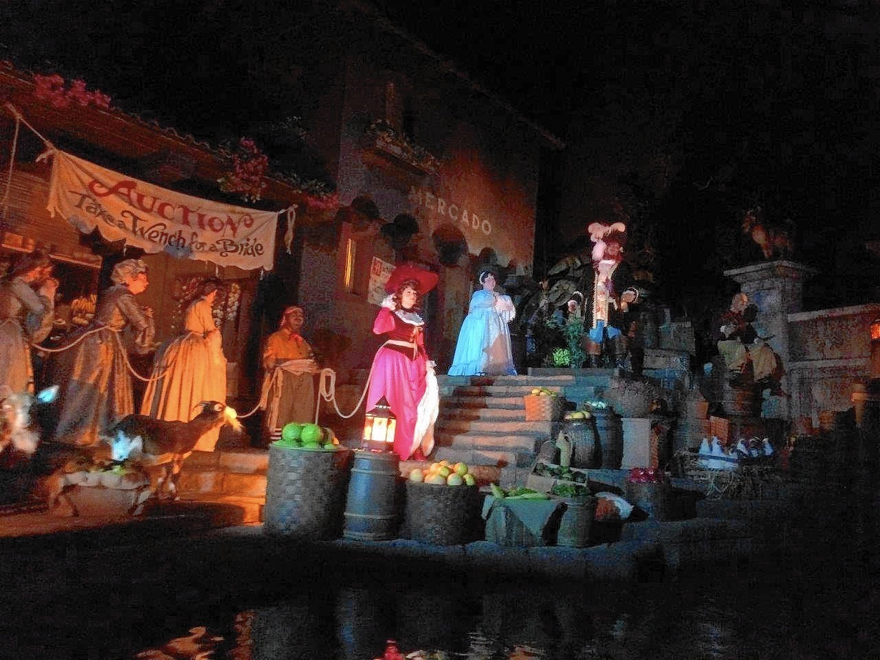 Pirates of the caribbean attraction