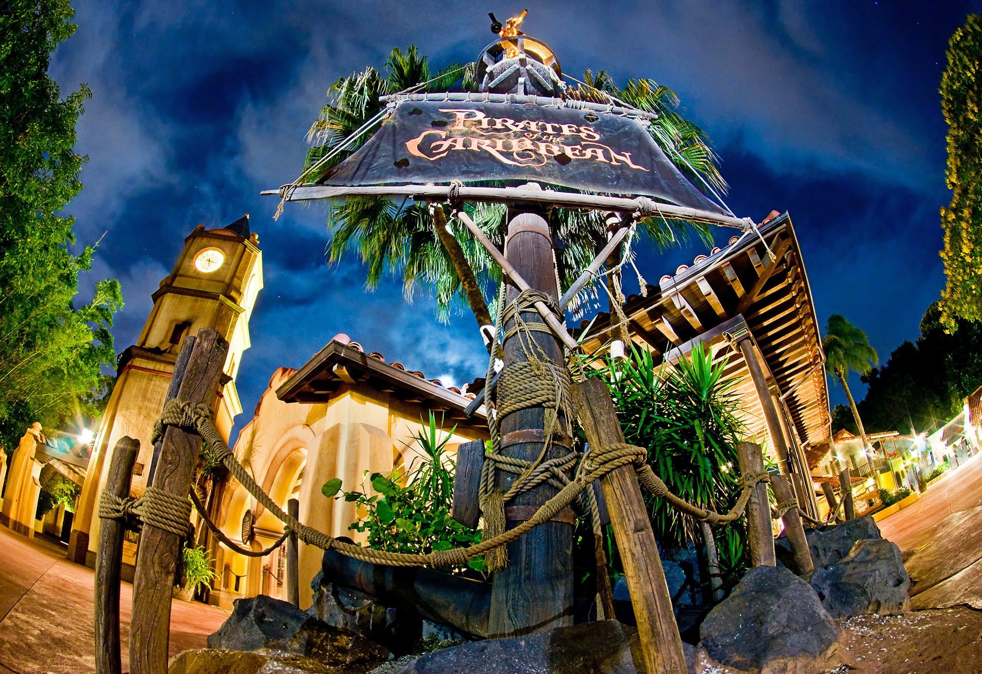 Pirates of the caribbean attraction