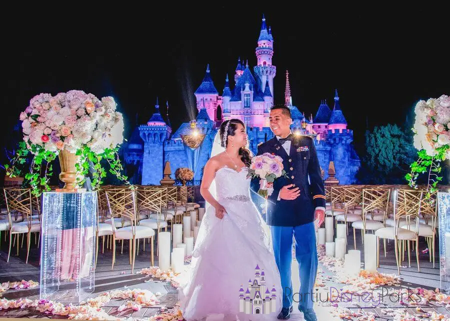 Forfait Voeux - Mariage à Disneyland en Californie