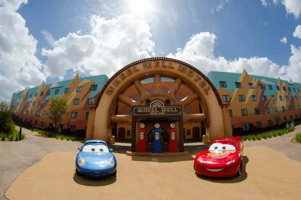 Aile de voiture à Disney's Art of Animation