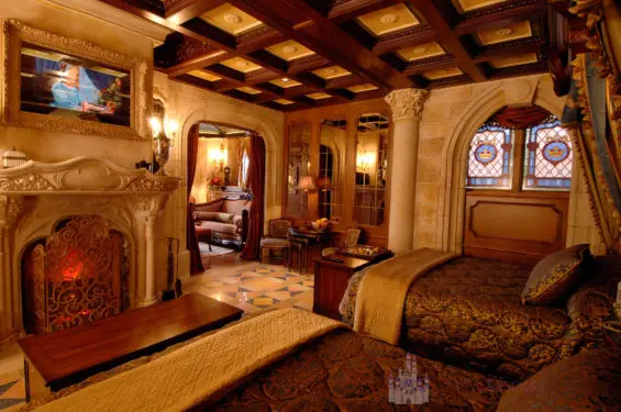 The secret room at Cinderella's Castle