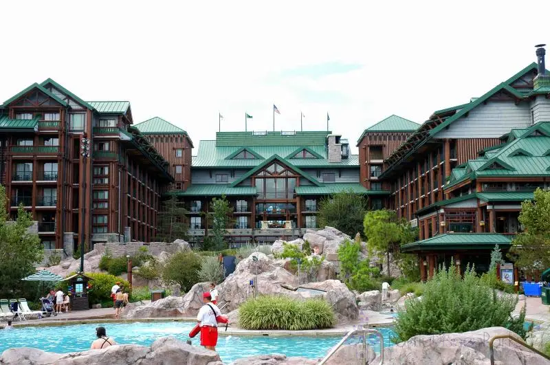 Entrance to Wilderness Lodge