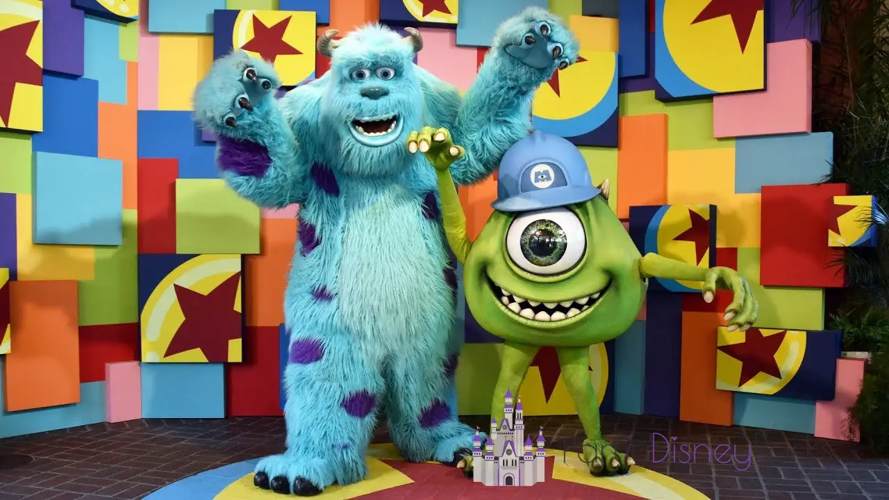 Mike and Sully at Disney Parks