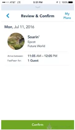 how to schedule fastpass
