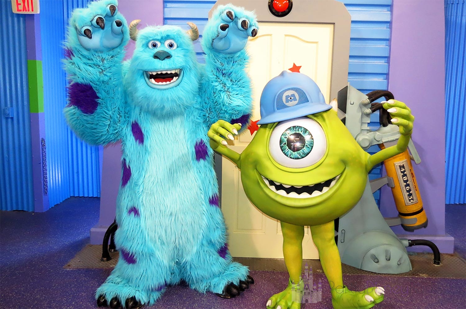 Mike and Sully Disney World