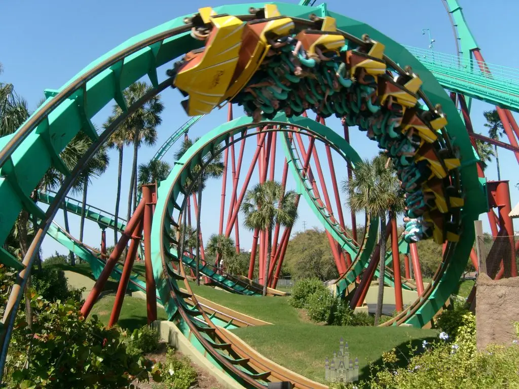 Kumba - Busch Gardens roller coaster