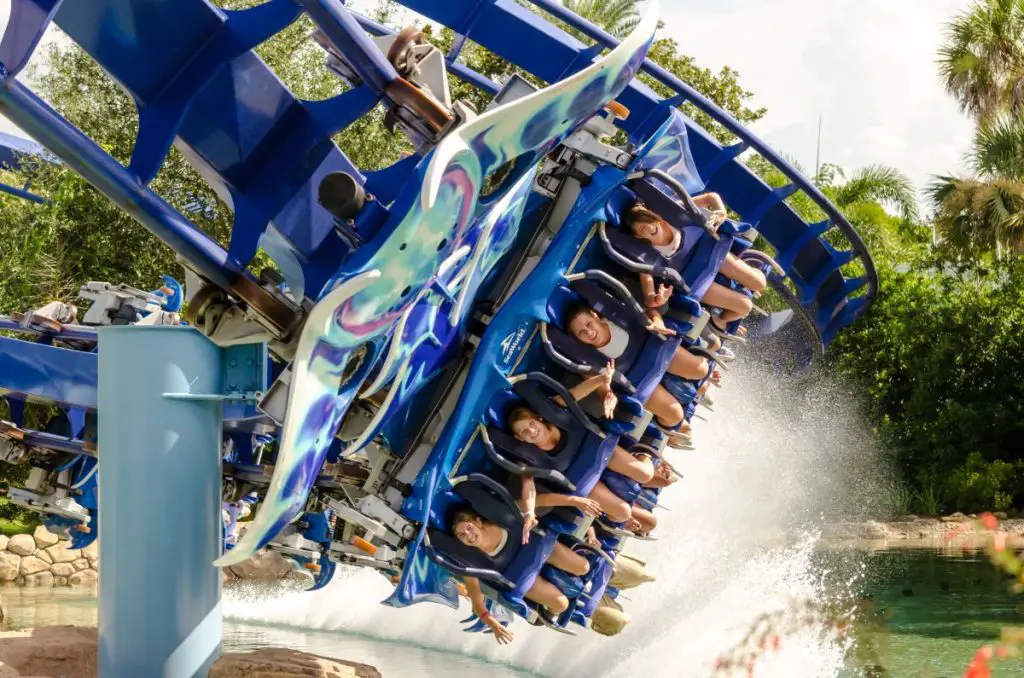Manta Roller Coaster at SeaWorld