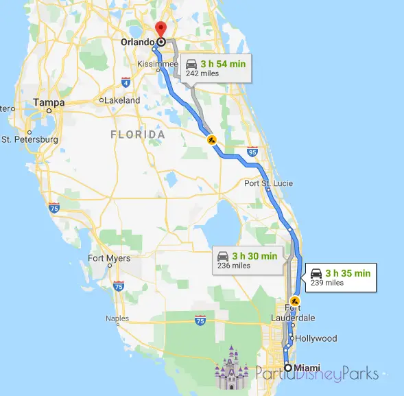Miami to Orlando