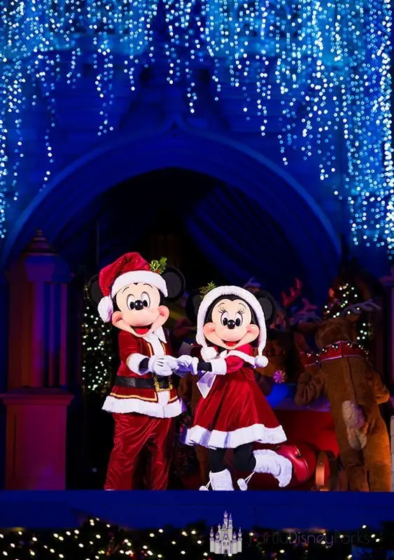 Festa de Natal do Mickey na Disney World
