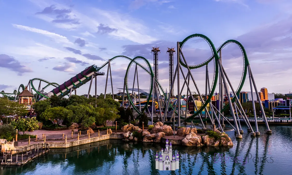 hulk-island-of-adventure roller coaster