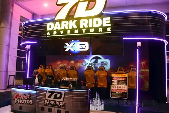7-D Dark Ride Icon