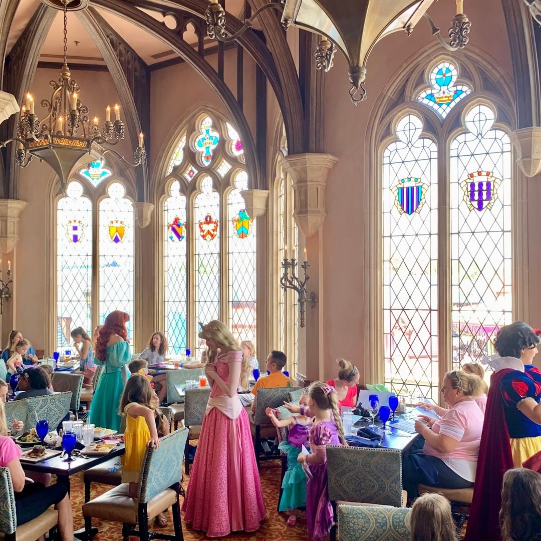 La table royale de Cendrillon - Dîner avec les princesses au Magic Kingdom