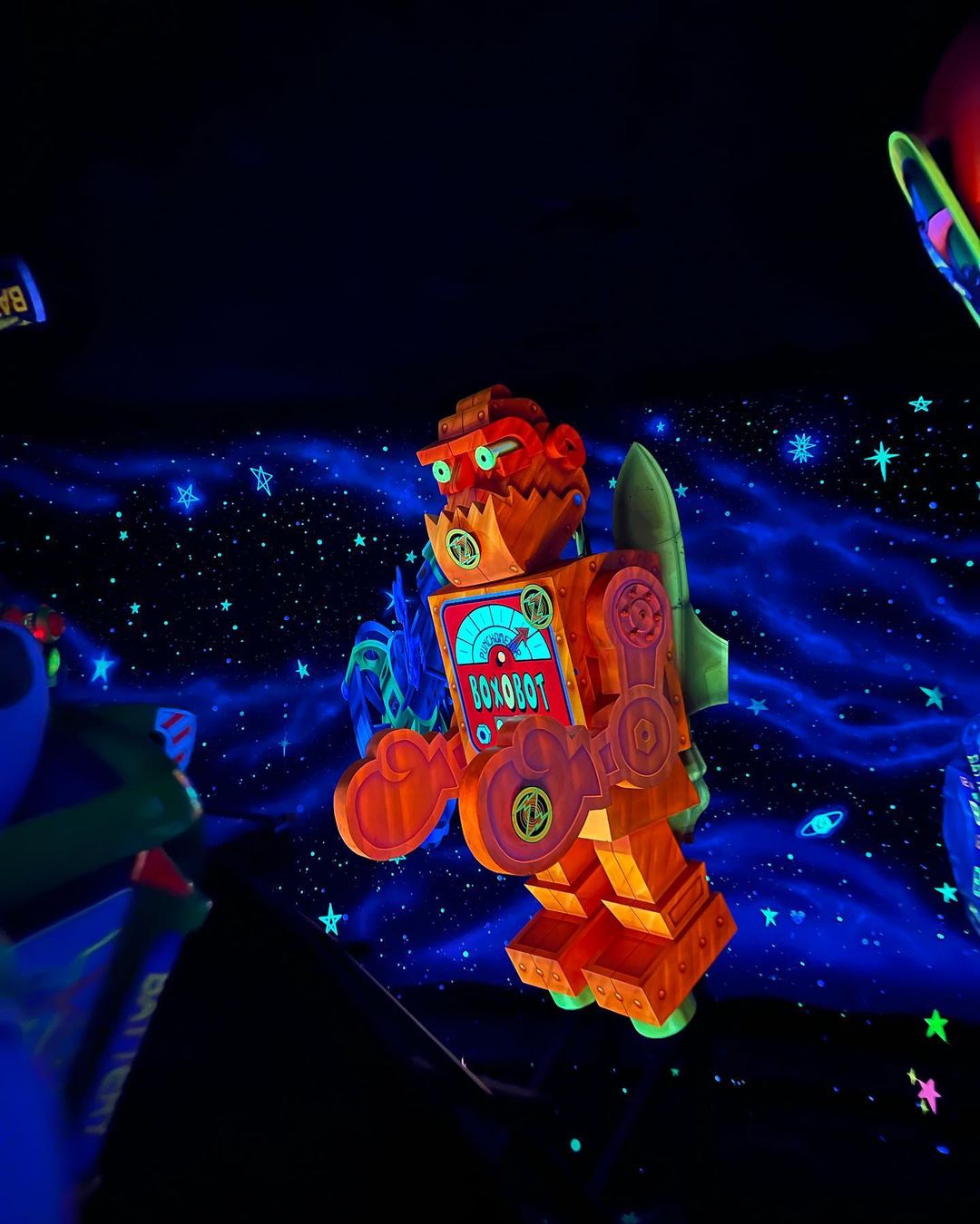 Buzz Lightyear's Space Ranger Spin - Toy Story Attraction at Magic Kingdom