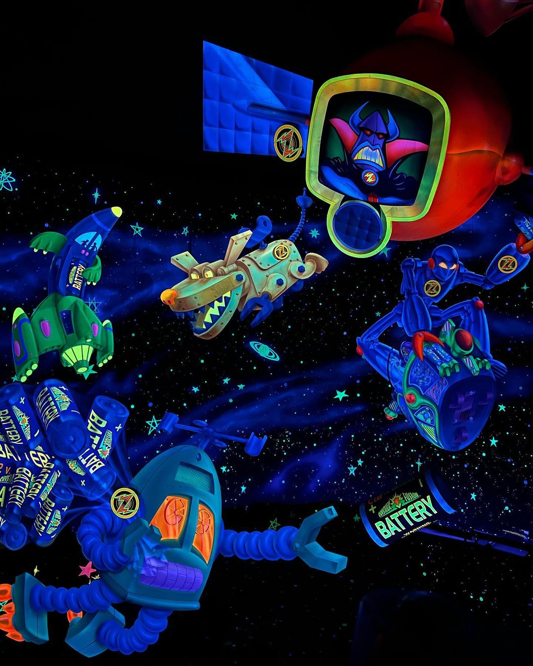 Buzz Lightyear’s Space Ranger Spin - Atração do Toy Story no Magic Kingdom 
