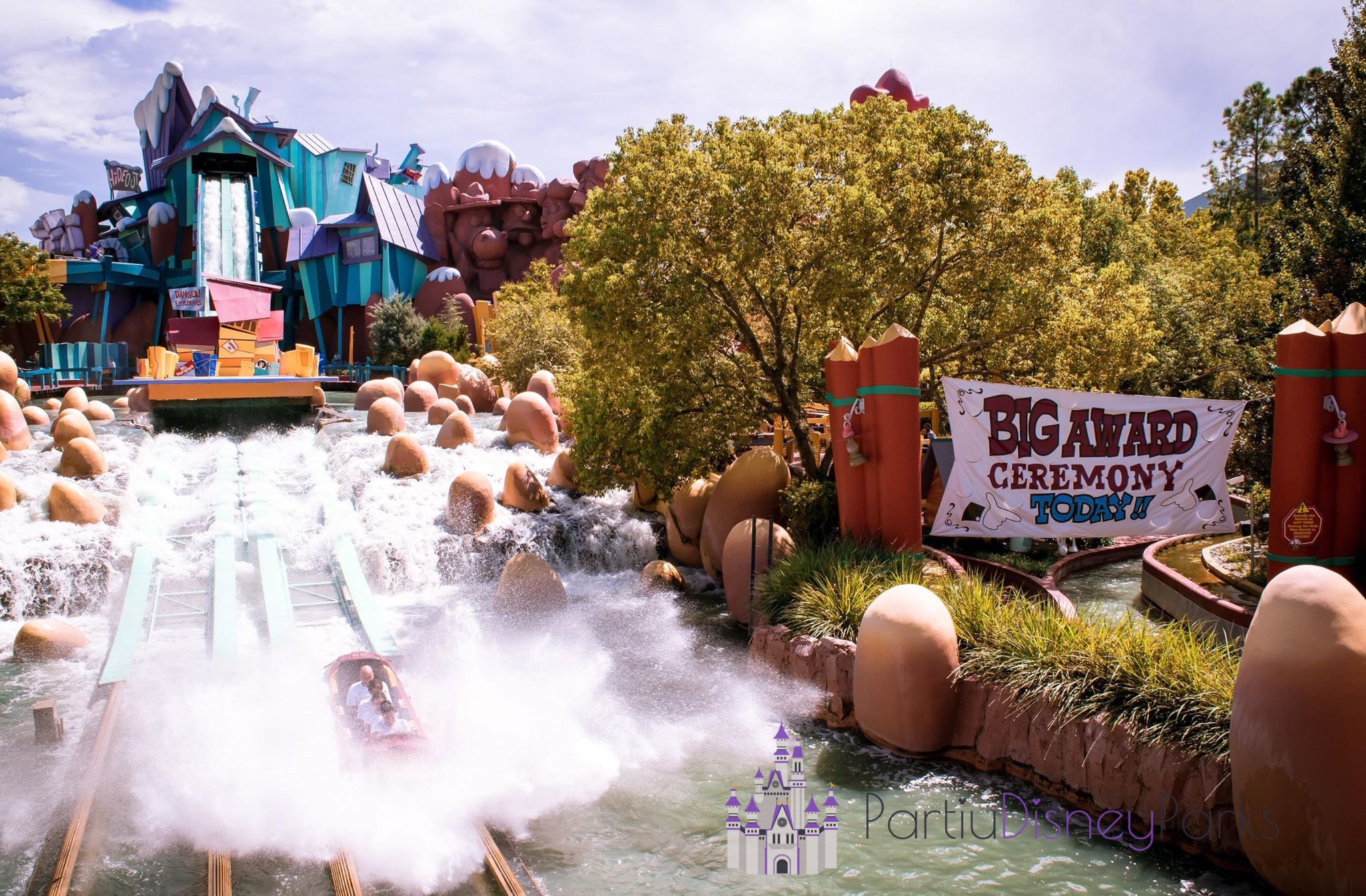 Dudley Do-Rights Ripsaw Falls