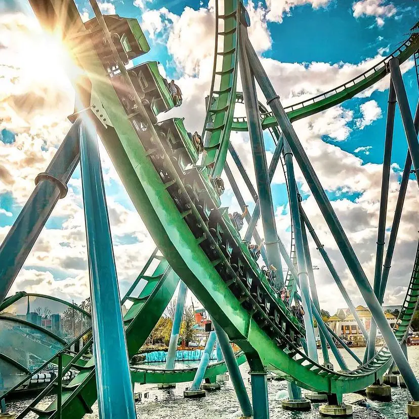 Hulk roller coaster