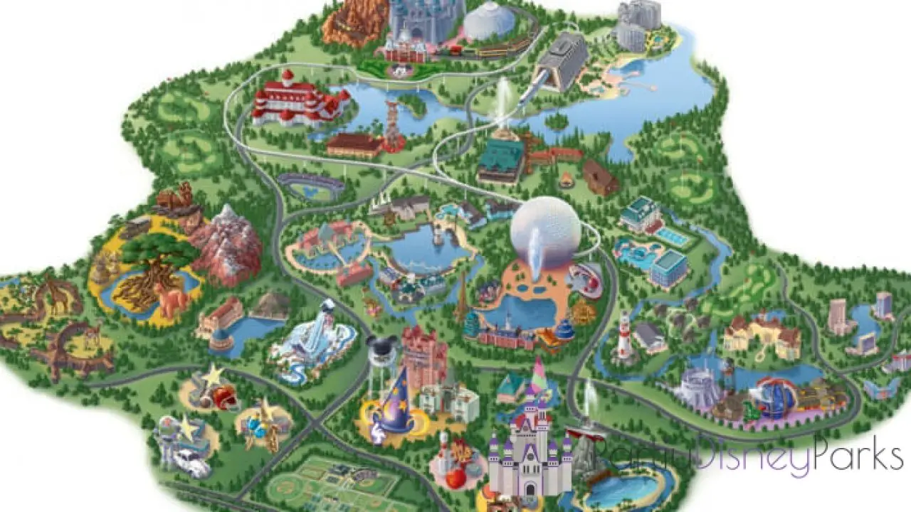 Orlando And Disney Parks Maps In 21 Pdp Orlando