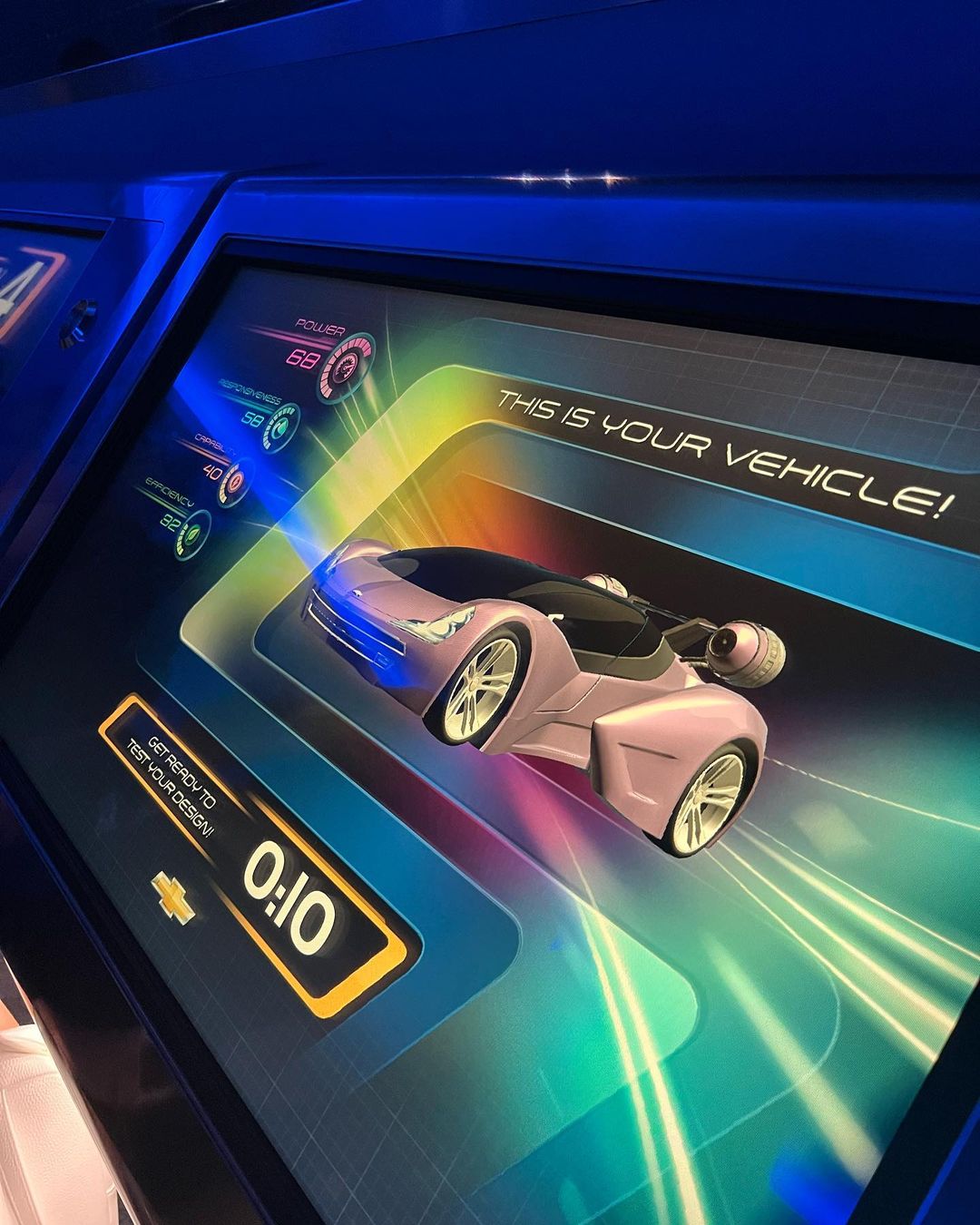 Customization of Your Car on the Test Track