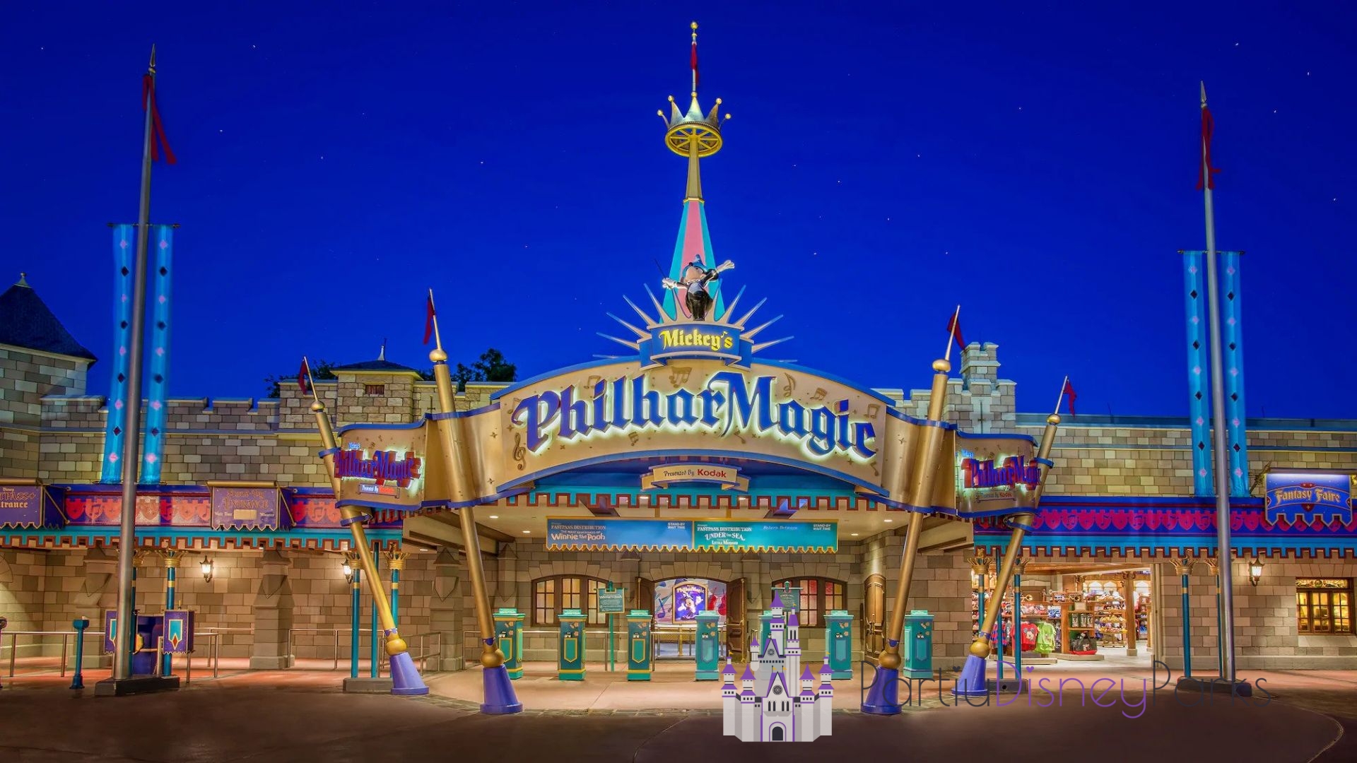 Mickey's PhilharMagic - L'une des principales attractions de Magic Kingdom