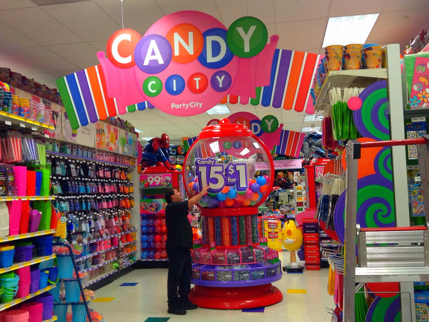 Party City Orlando Candy Station