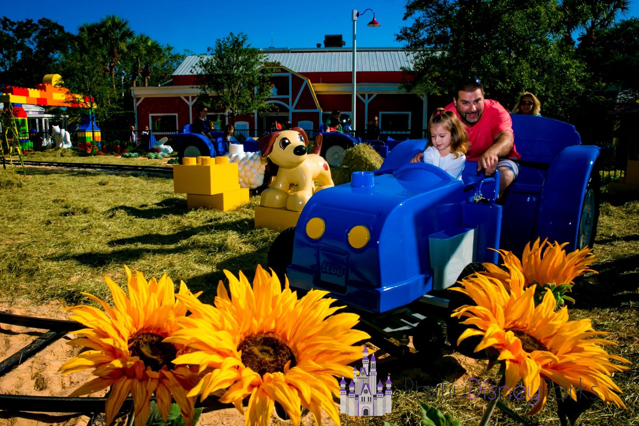 Tractor at Legoland Orlando
