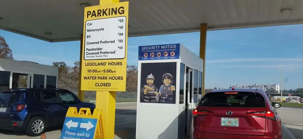Legoland Orlando - Parking
