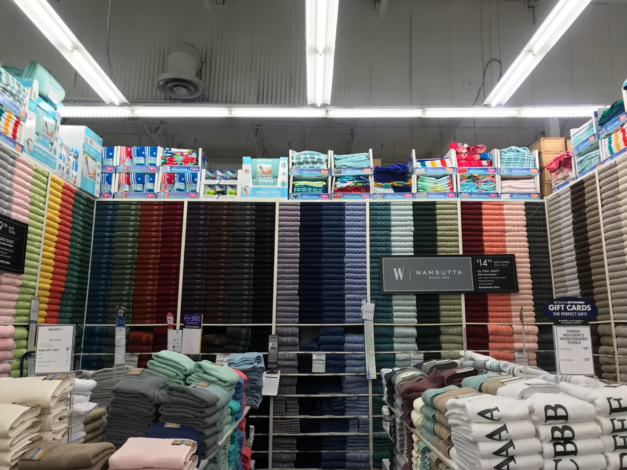 Loja Bed, Bath and Beyond - Toalhas