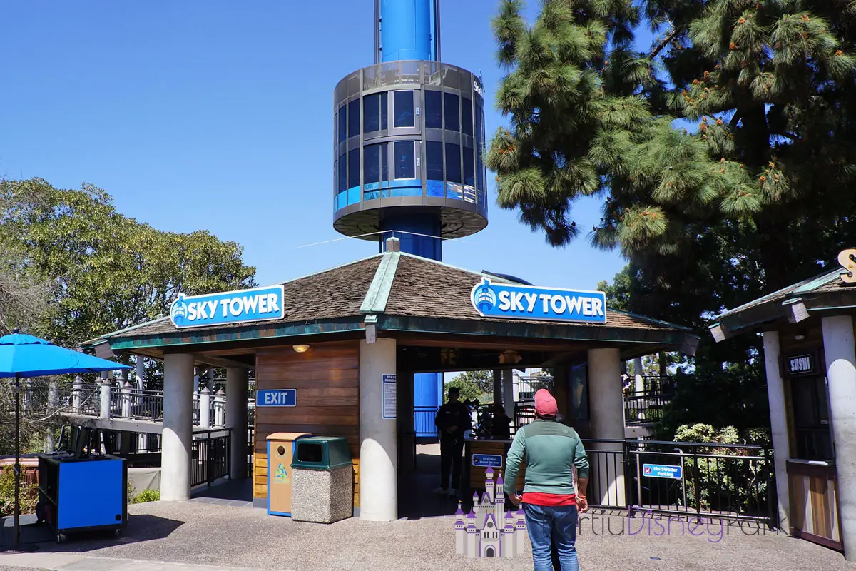 The Sky Tower at SeaWorld