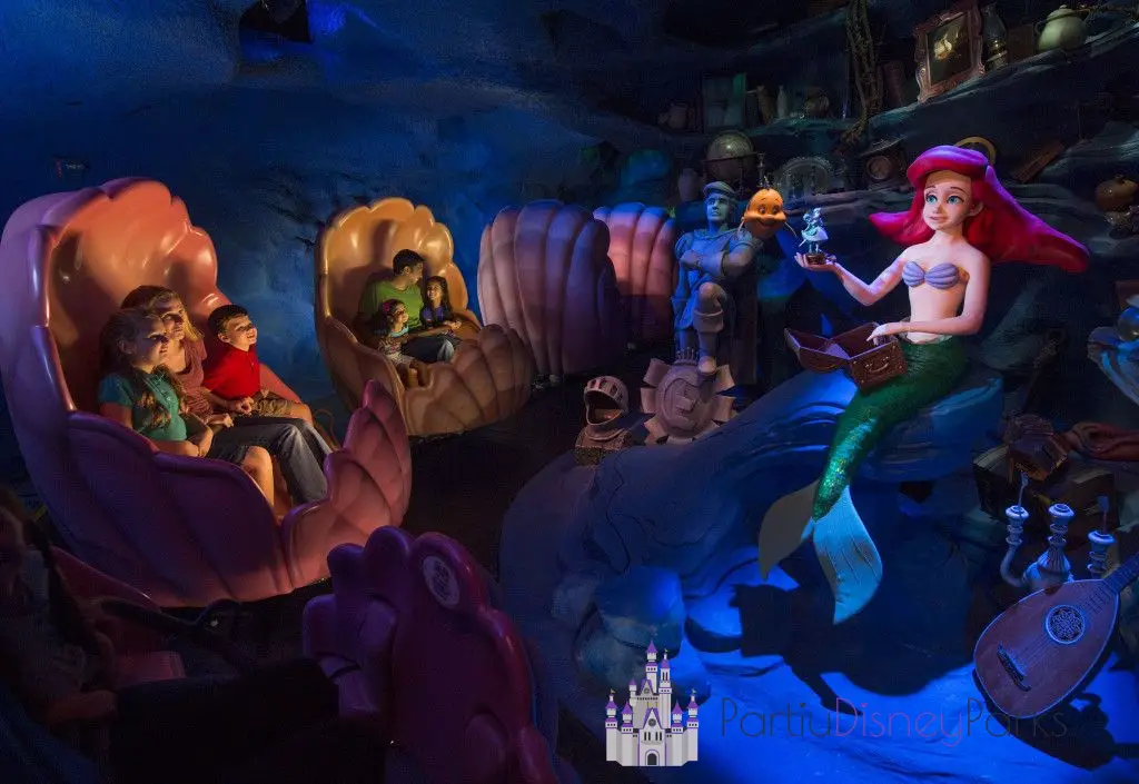 Bajo el mar - Atracción infantil Magic Kingdom