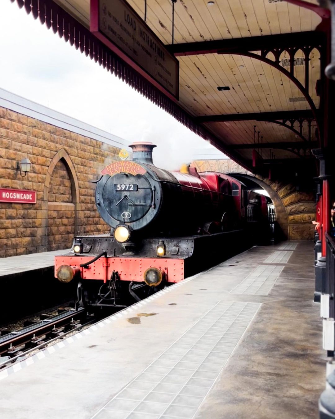 Estación de Hogsmeade en el Expreso de Hogwarts