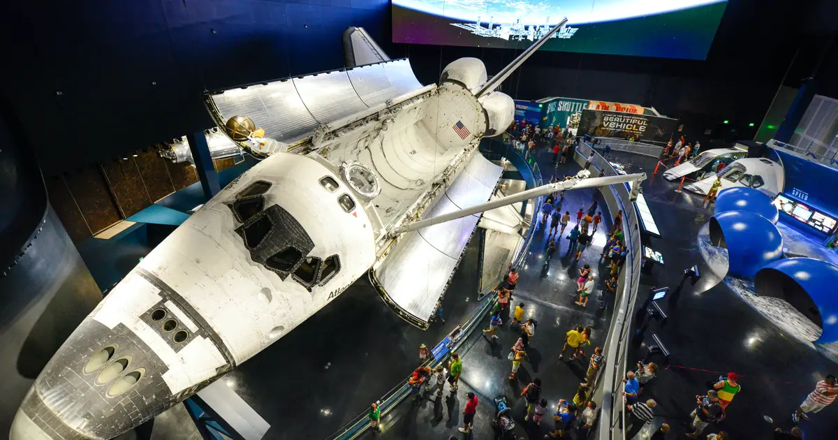 Museu do Kennedy Space Center na Flórida