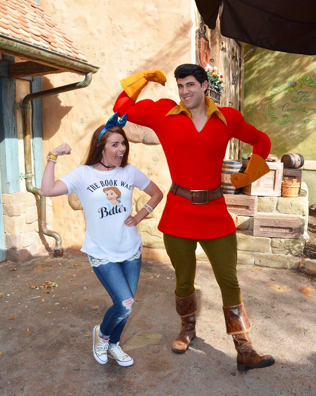 Gaston in Disneyworld