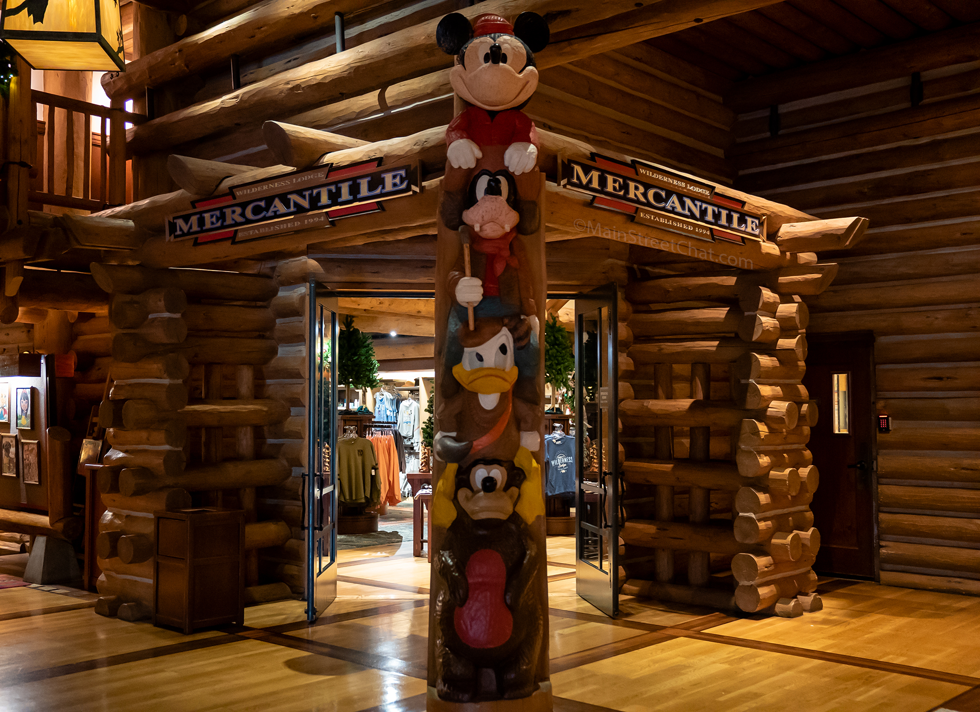 Mercantile no Disney's Wilderness Lodge