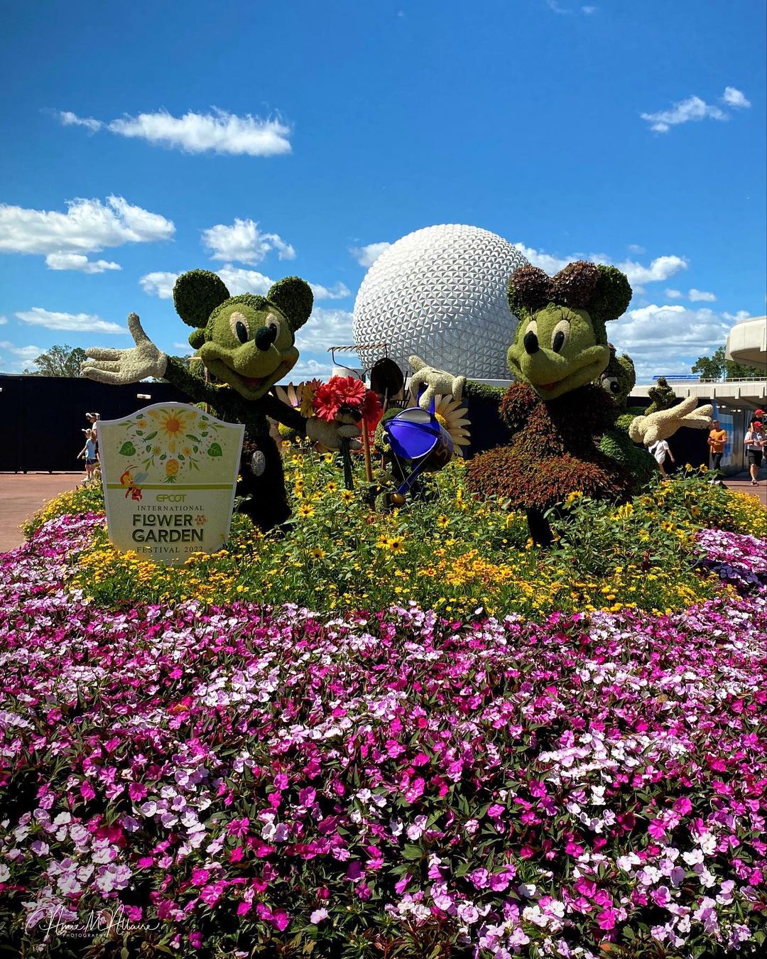 Mickey e Minnie no Flower and Garden Festival