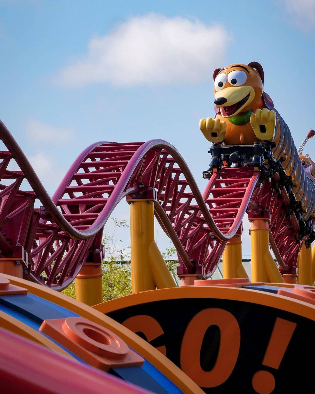 Slinky Dog Dash - Toy Story roller coaster at Disney World