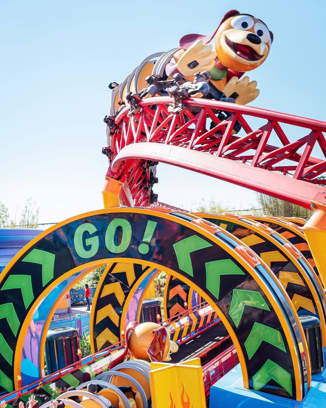 Slinky Dog Dash - Toy Story roller coaster at Disney World