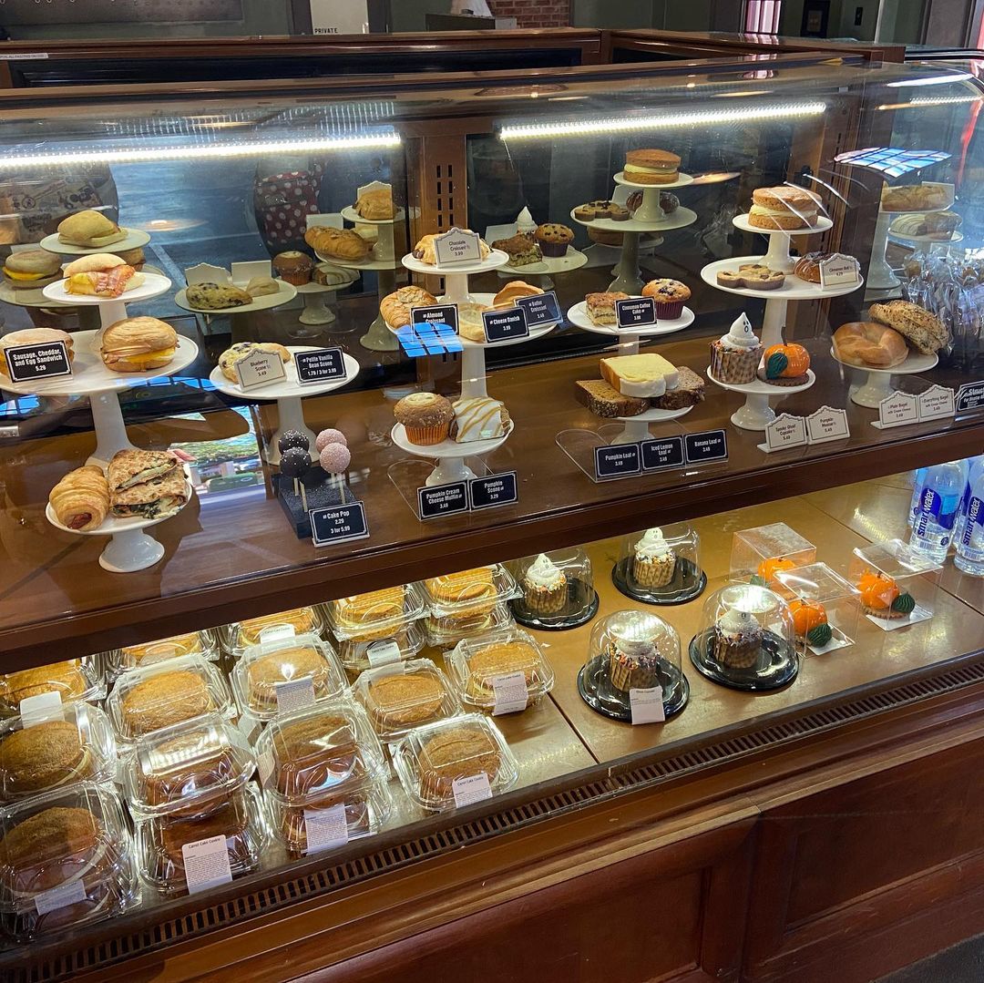 Snacks at The Trolley Car Cafe at Starbucks DHS