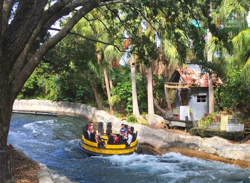 Rapides du fleuve Congo - Balade aquatique à Busch Gardens