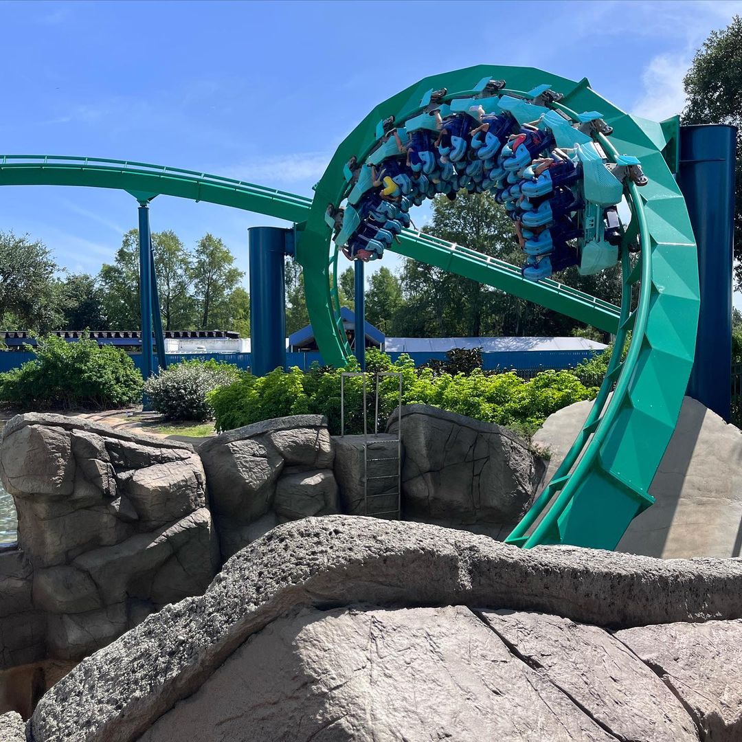 Kraken - SeaWorld Orlando roller coaster