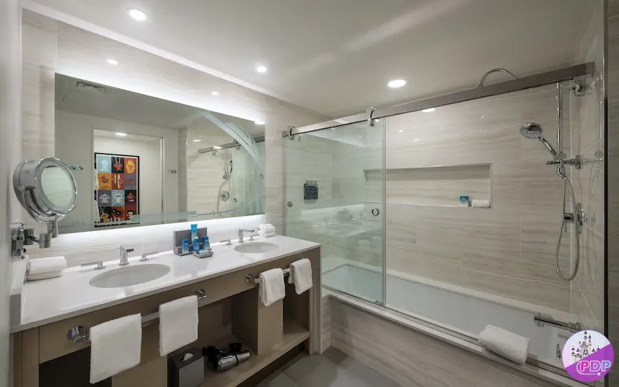 baño-increibles-habitaciones-resort-contemporaneo-disney-world