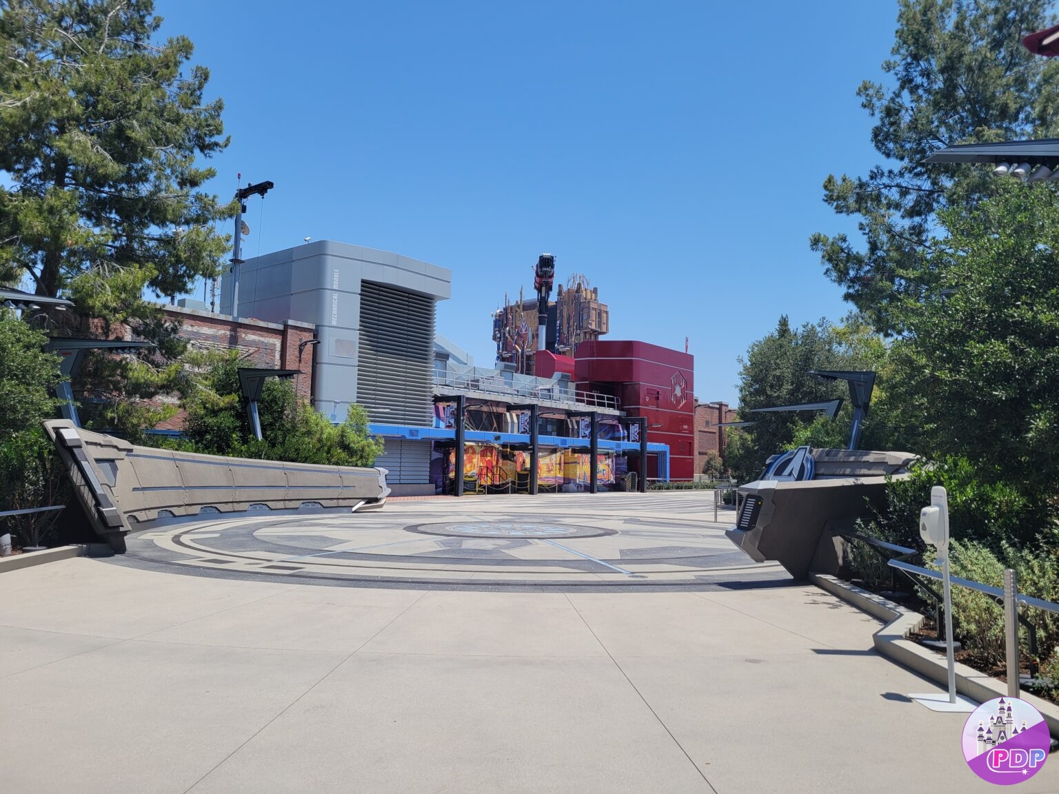 Entrada a los Vengadores-Campus-Disney