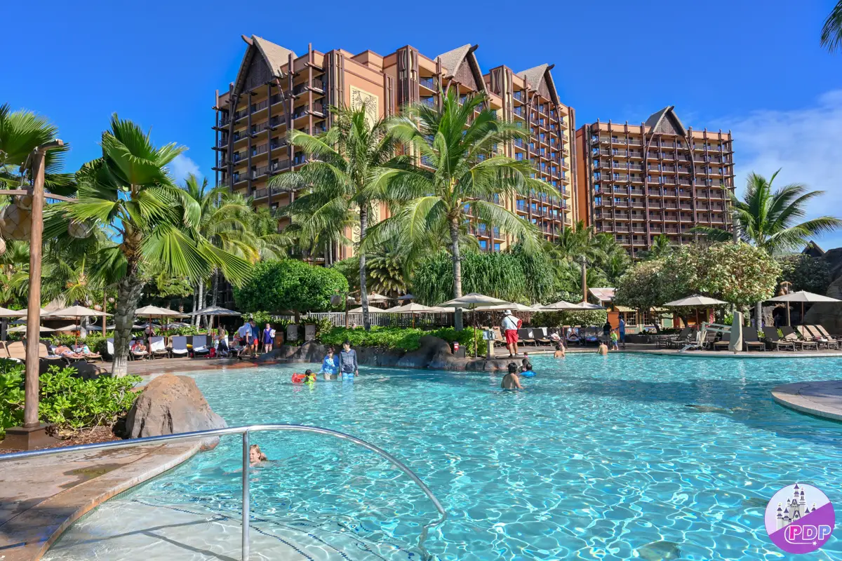 Pool at Disney's Aulani Resort - Disney Resort in Hawaii