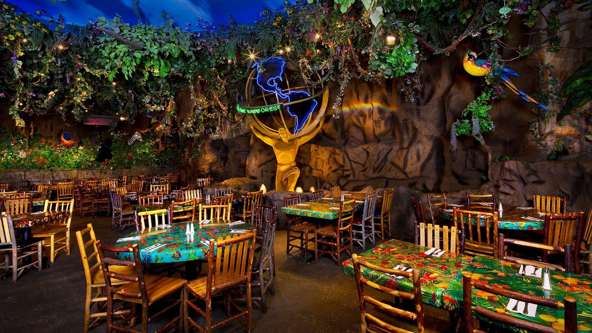 Rainforest Cafe - Restaurant bei Disney