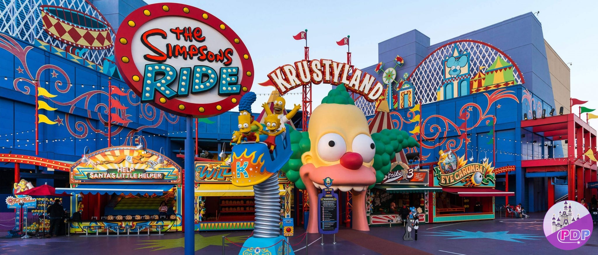 Springfield em Orlando - Àrea dos Simpsons na Universal Studios