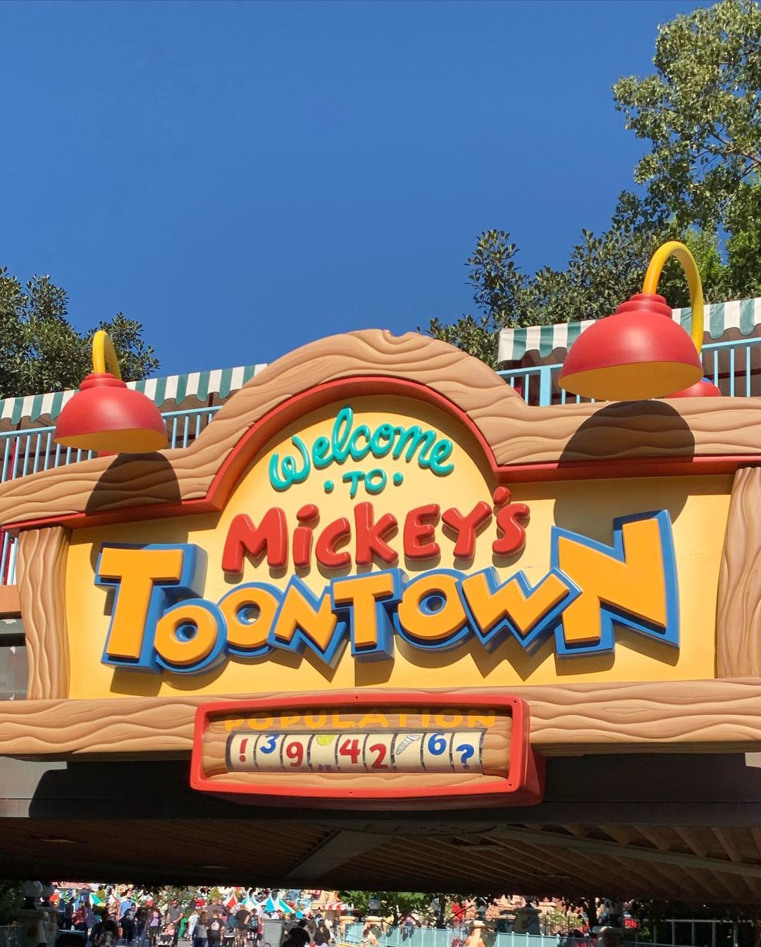 ToonTown de Mickey à Disneyland en Californie