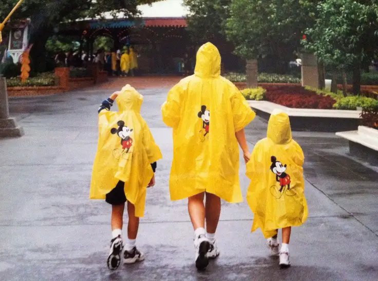 Disney avec la pluie - Imperméables Disney